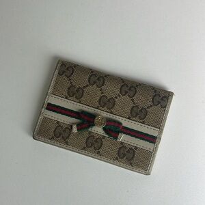 GUCCI Monogram Bifold Card Holder
